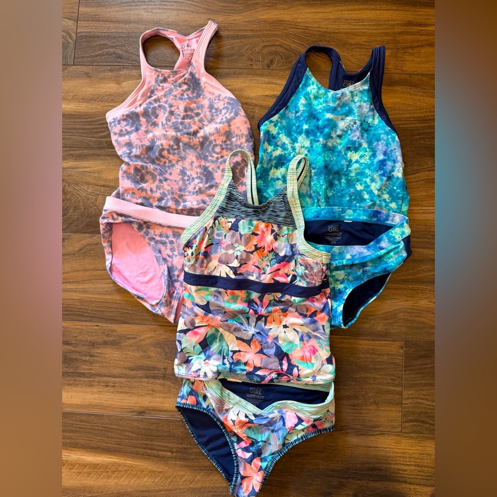 Athleta Girl Tankini 2 piece swimsuits